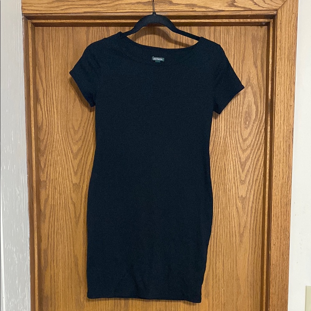 Wild Fable Black Short Sleeve Dress